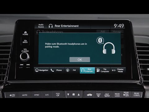 2025 Honda Odyssey | Using Wireless and Wired Headphones