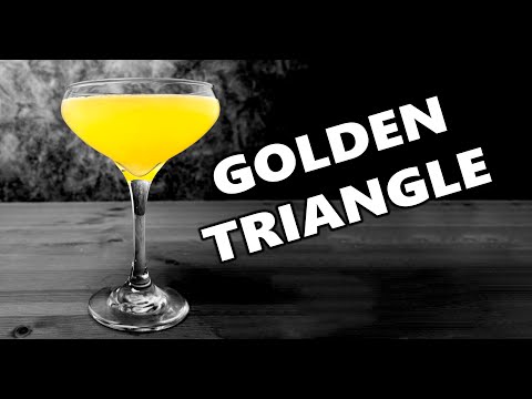 How To Make The Golden Triangle Cocktail | Booze On The Rocks