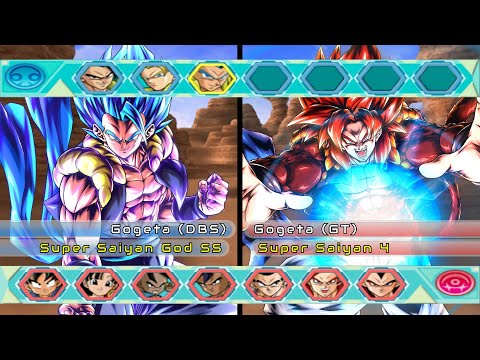 Gogeta Blue VS Gogeta SSJ4 - Dragon Ball Z Budokai Tenkaichi 3