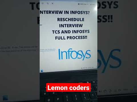 Infosys Reschedule interview