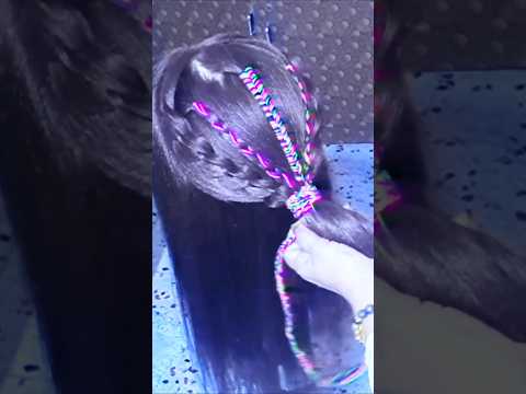 GUJARATI hairstyles for GARBA🥁 #hairstyles #garba #haircare #hairhacks #viral #diy #athome #shorts