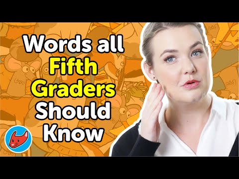 Tricky Words | Words All Fifth Graders Should Know | Made by Red Cat Reading