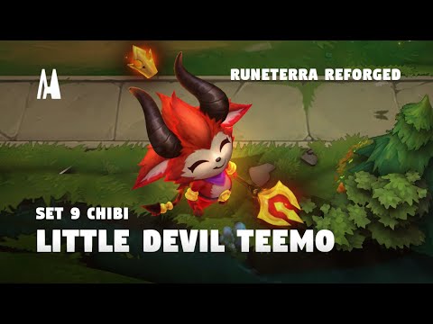 CHIBI LITTLE DEVIL TEEMO | FINISHER, EMOTES | TFT SET 12