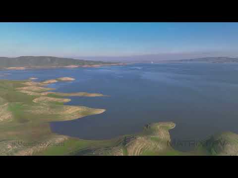 San Luis Reservoir Area, California v2.0 | 4K HDR | Drone | Royalty Free