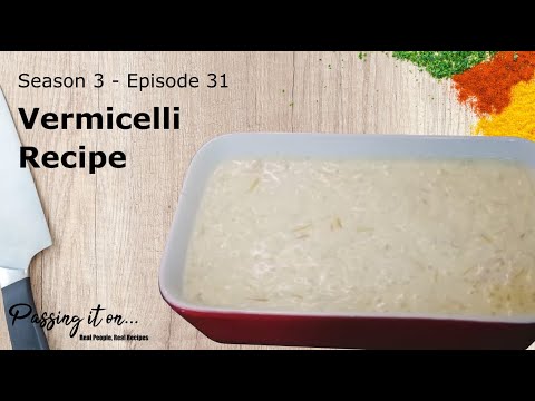 Vermicelli Recipe