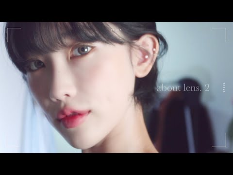 언니 렌즈 뭐에요? 2 👀(레이어 조녜탱 그레이-블루🦋렌즈, 오렌즈 신상, ttd eye)