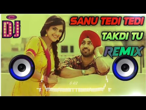 Sanu Tedi Tedi Takdi Tu Remix Surjit Bindrakhia | Aye Gali Sarkari Aa Hard Bass Remix Dj Neeraj Sopu