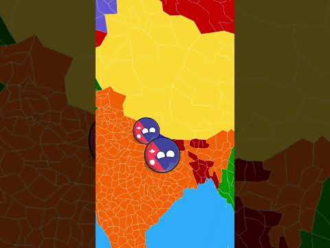 Why Bangladesh got mad? #shorts#india#pakistan#countryballs#pakistancountryball#indiacountryball#map