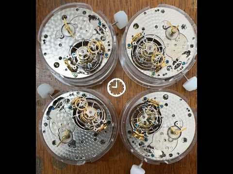 Shanhgai Globe Tourbillon Movements 上海牌 球形陀飞轮机芯