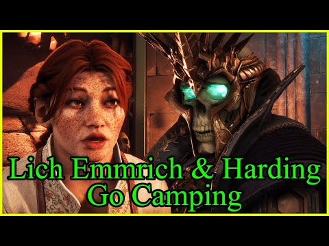 Lich Emmrich and Harding Go Camping | Dragon Age: The Veilguard