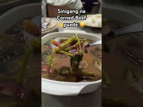 Sinigang na Corned Beef #filipinofood #food