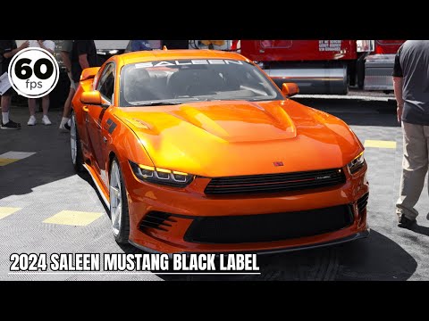 2024 Saleen Mustang Black Label First Look | 99 MPG's! 😆