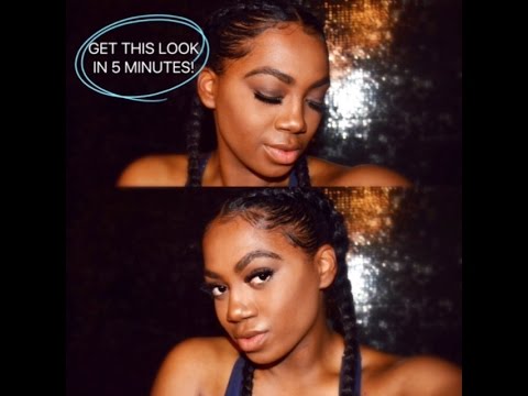 QUICK SUMMER STYLE: REFRESH OLD BRAIDS IN 5 MINUTES | HairByMason