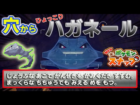 【Newポケモンスナップ実況】#16　ひょっこりハガネール！！