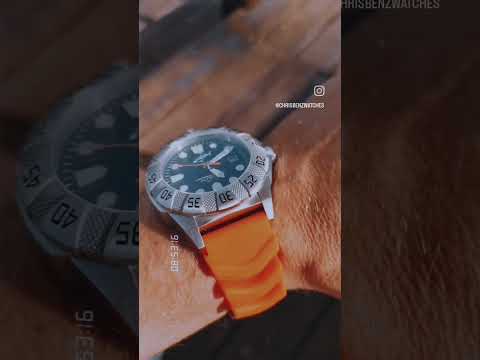 The CHRIS BENZ 'DEEP 300M Automatic' professional dive watch 🧡