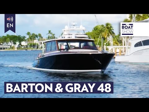 BARTON & GRAY Daychaser 48 seen at FLIBS 2023 - The Boat Show