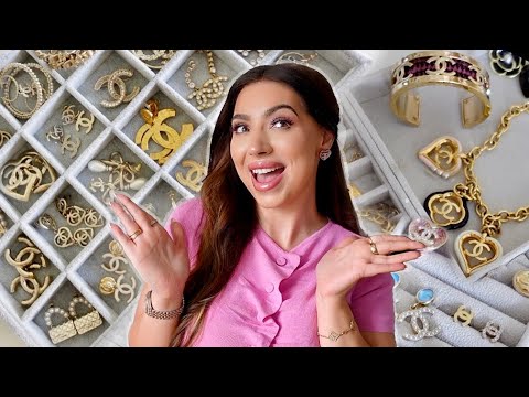 My CHANEL Jewellery Collection | Special Pieces, Earrings, Fine & Costume Jewellery Try On