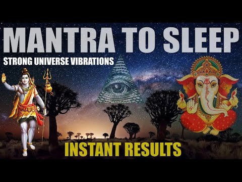 MANTRA TO SLEEP 🙏 Powerful Mantra for Good Sleep 🙏 Bedtime mantra