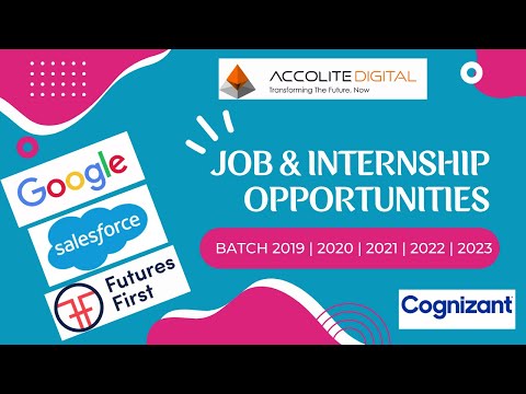 Off Campus Job and Internship Opportunities | Batch 2019-2023 | Must Apply