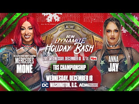 AEW Dynamite Anna Jay vs Mercedes Moné (SIM)