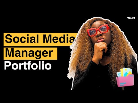 How To Create A Social Media Manager Portfolio (for beginners with no experience)