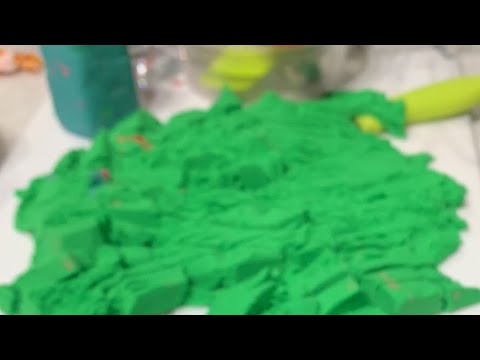 LET'S PLAY KINETIC SAND ASMR SATISFYING #kineticsand