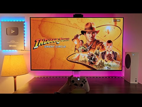 Indiana Jones and The Great Circle (Xbox Series S) 1440P 60FPS Gameplay