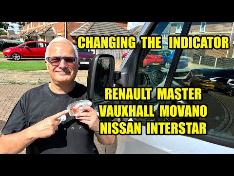 Indicator Unit and Bulb Replacement on a Renault Master, Movano, and Interstar.