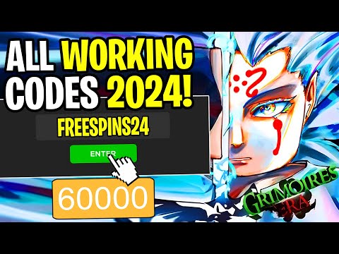 *NEW* ALL WORKING CODES FOR GRIMOIRES ERA IN FEBRUARY 2024! ROBLOX GRIMOIRES ERA CODES