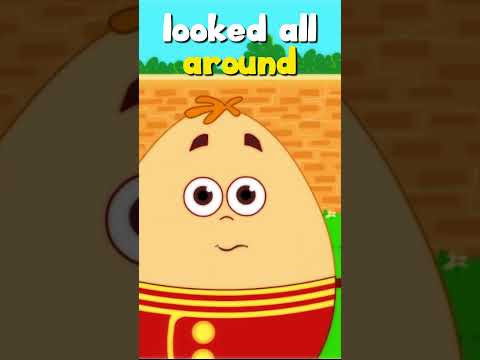 Humpty Dumpty เพลงกล่อมเด็ก | เพลงการ์ตูนสำหรับเด็ก #shorts #เพลงเด็ก #shortsfeed