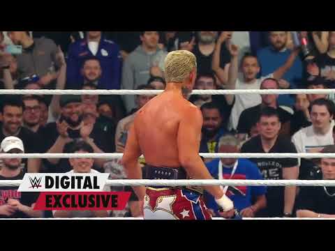 Cody Rhodes shows his love for the fans in Lyon  SmackDown exclusive,