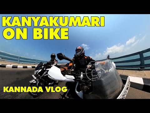 RAMESHWARAM To KANYAKUMARI | Pamban Bridge Train | ಕನ್ನಡ Kannada Vlog #PambanBridge #Xpulse200