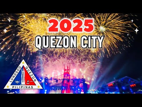 EXPERIENCE THE AWESOME CLOSE-UP FIREWORKS DISPLAY OF QUEZON CITY | HAPPY NEW YEAR 2025