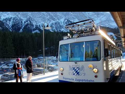 Cogwheel Train Zugspitze | Zahnradbahn Zugspitze | Bayerische Zugspitzbahn | Top of Germany