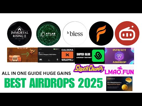 Best Crypto Airdrops for 2025! Don't Miss out Free Money!