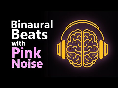 Pink Noise & Binaural Beats 4 Hz to Relax & Sleep Deep