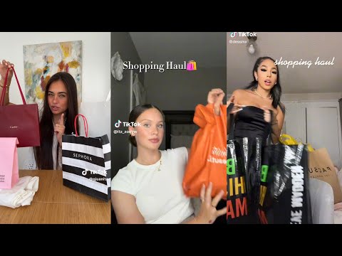 Shopping haul - TikTok compilation 🛍️😋