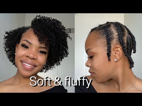 My quick blowout “Moisturized Braidout” |for Dry Natural Hair |