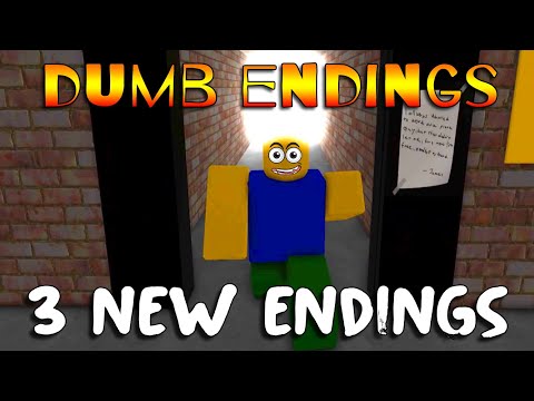 Dumb Endings - 3 New Endings! [ROBLOX]