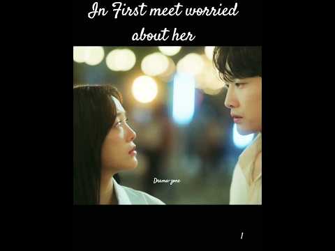 In First meet worried about her ✨ Brewing love ✨ #kdrama #shorts