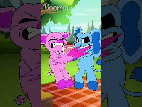 Childhood Friends: PickyPiggy x Bubba Bubbaphant (Poppy Playtime 3 Animation)