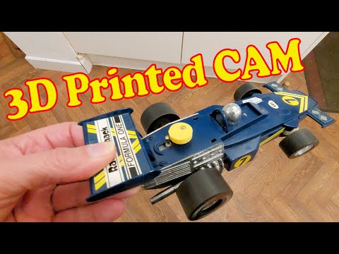 3D Printed CAM Vintage Radio Shack Formula One Racer