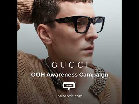 George Barnett Appears on Gucci Eyewear F/W 2024 DOOH Campaign!