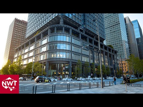 【4K HDR】Tokyo 1 Hour Walk, Hibiya To Mitsukoshimae, Spring 2021