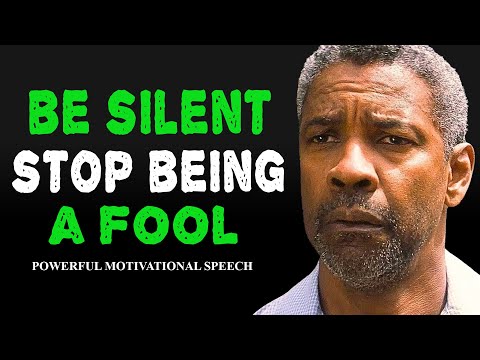 Silence is the Height of Contempt, 13 Traits of People Who Speak Less | Denzel Washington Motivation