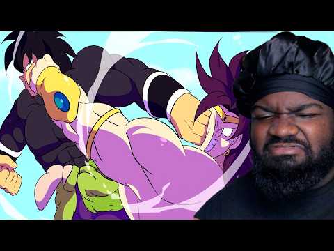 Super Broly and Z broly fight for Chilai | BROLY vs BROLY @kishinpain REACTION