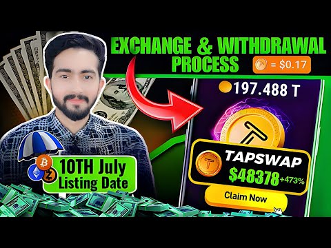 TapSwap New Update : TapSwap Listing Date Update | Tapswap Withdrawal | TapSwap New Update