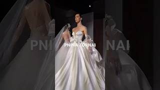 The designer VS her designs for #fashion #runway #runwayelegance #hautecouture #pninatornai