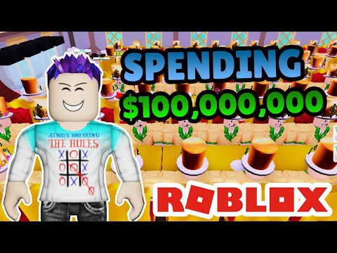 Spending $100,000,000 in My Restaurant! (Roblox)