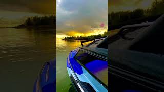 Sunset boating #mercuryracing #mercuryoutboards #boatinglifestyle ng